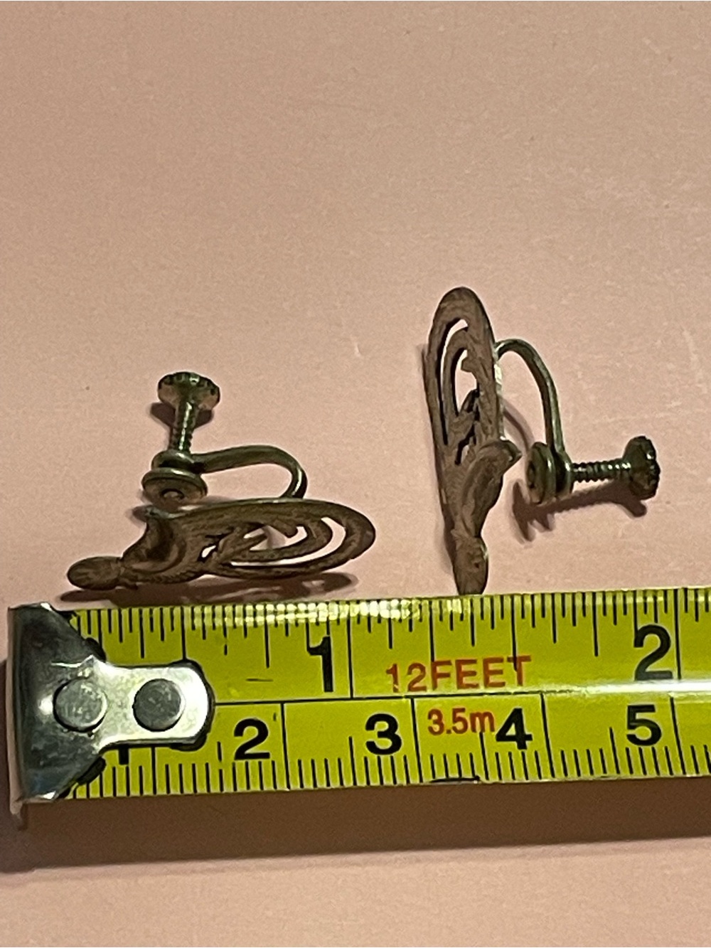 Sterling Silver Quetzal Earrings Curled Tail Birds #7251❤️🔥LAST CHANCE - Picture 3 of 7